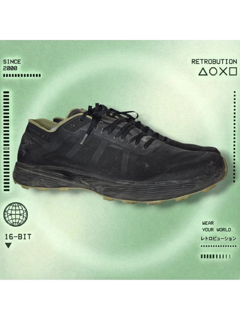 Arc'teryx Norvan SL 2 Hiking Sneakers Black Size 11.5us Mens